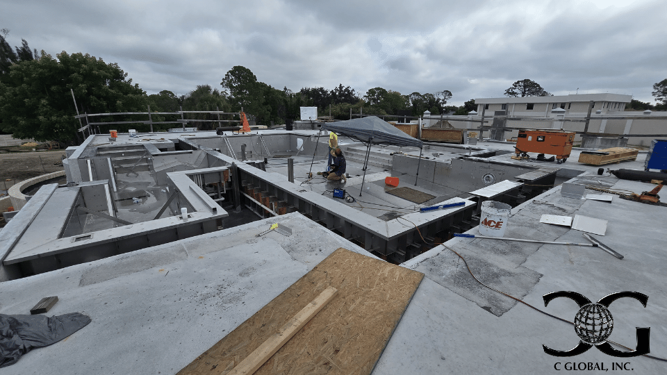Featured image for post: Precision at Every Step: Building an Elevated Stainless Steel Pool